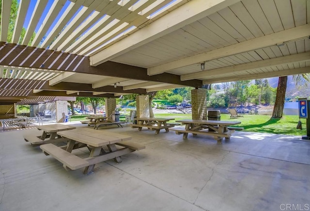 2444 Via Dieguenos, Alpine, CA 91901 - view of patio featuring outdoor dining area