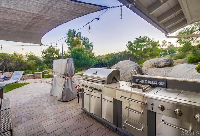 2444 Via Dieguenos, Alpine, CA 91901 - view of patio / terrace featuring area for grilling and grilling area