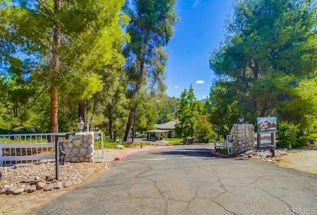 2444 Via Dieguenos, Alpine, CA 91901 - view of street featuring view of wooded area