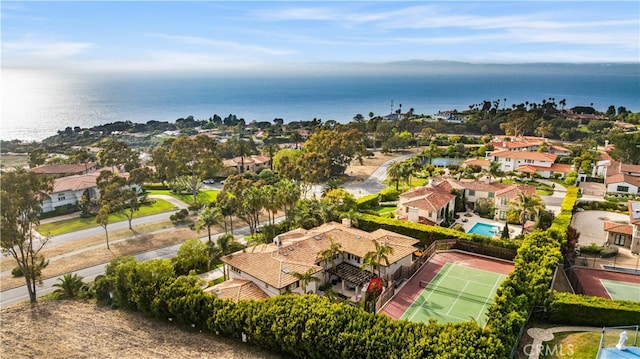 1502 Paseo La Cresta, Palos Verdes Estates, CA 90274 - aerial view of residential area featuring a large body of water