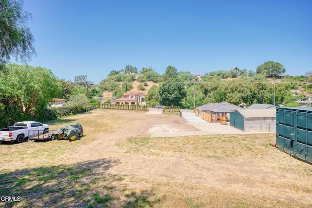 view of yard