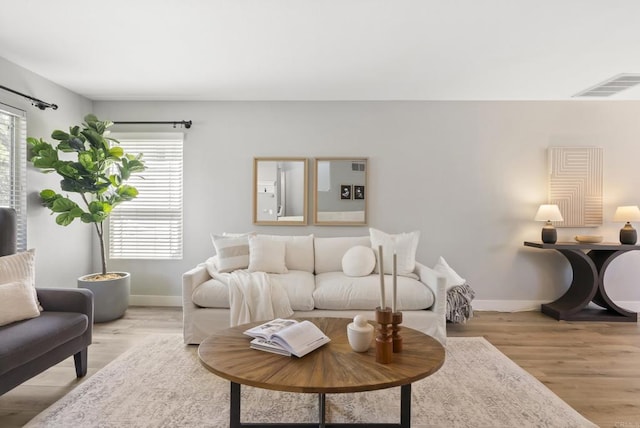 1109 Chimney Flats Ln, Chula Vista, CA 91915 - living room featuring baseboards and light wood-style flooring