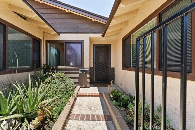1467 W Southgate Ave, Fullerton, CA 92833 - property entrance with stucco siding