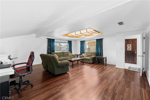 1467 W Southgate Ave, Fullerton, CA 92833 - living area with wood finished floors and baseboards