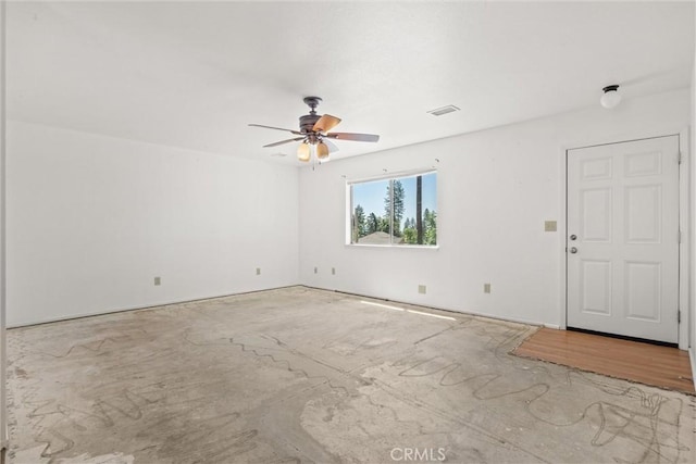 6383 Harvey Rd, Paradise, CA 95969 - spare room featuring ceiling fan