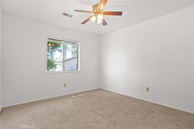 6383 Harvey Rd, Paradise, CA 95969 - empty room featuring ceiling fan, carpet flooring, and baseboards