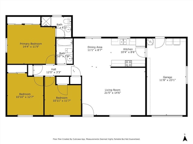 6383 Harvey Rd, Paradise, CA 95969 - home floor plan