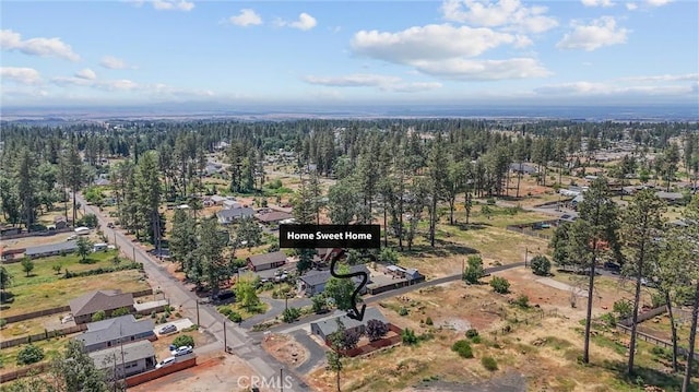 6383 Harvey Rd, Paradise, CA 95969 - aerial view of a heavily wooded area