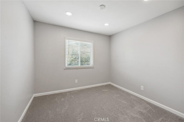 1530 N Grove St, Redlands, CA 92374 - carpeted empty room with baseboards and recessed lighting