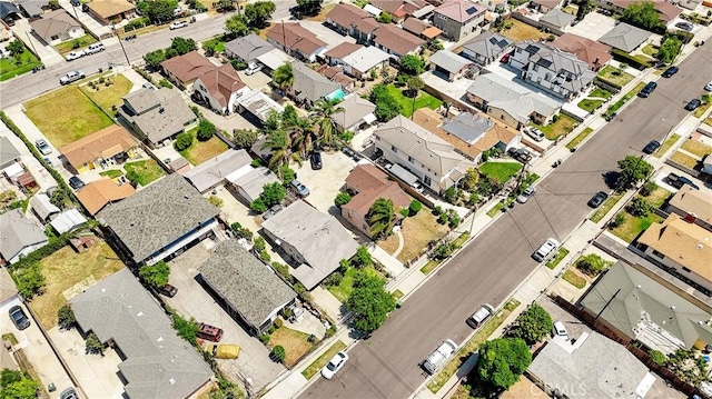 aerial overview of property's location featuring nearby suburban area