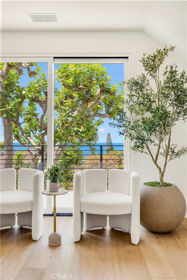 1759 Glenneyre St, Laguna Beach, CA 92651 - living area with wood finished floors