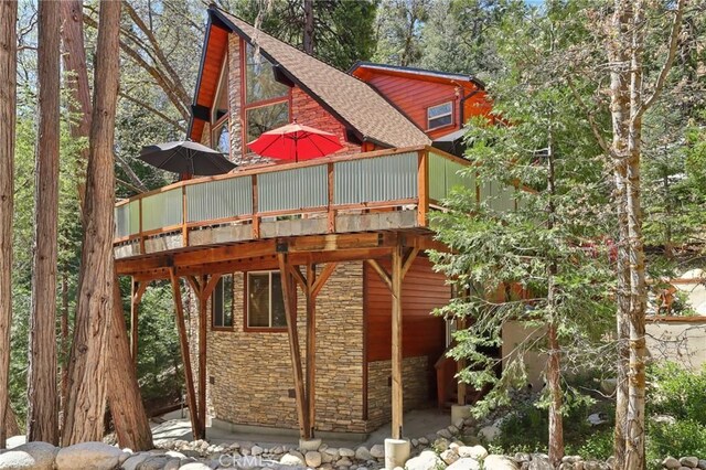 385 Iris Dr, Twin Peaks, CA 92391 - view of outbuilding
