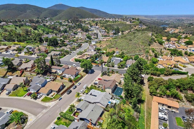 15576 Paseo Ajanta, San Diego, CA 92129 - aerial view of property's location with nearby suburban area and mountains