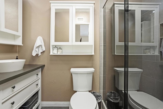 15576 Paseo Ajanta, San Diego, CA 92129 - full bath with toilet, a shower stall, and vanity