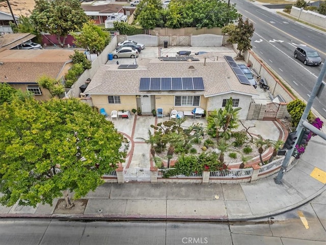 9502 Westminster Ave, Garden Grove, CA 92844 - aerial view of property and surrounding area