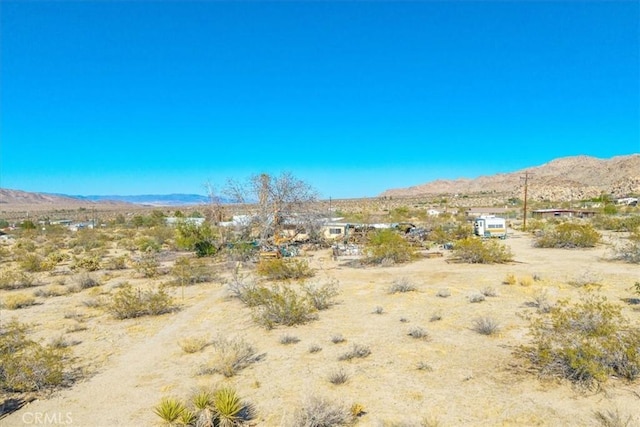 7037 Calapooya Way, Joshua Tree, CA 92252 - view of mountain background with a desert landscape and rural landscape