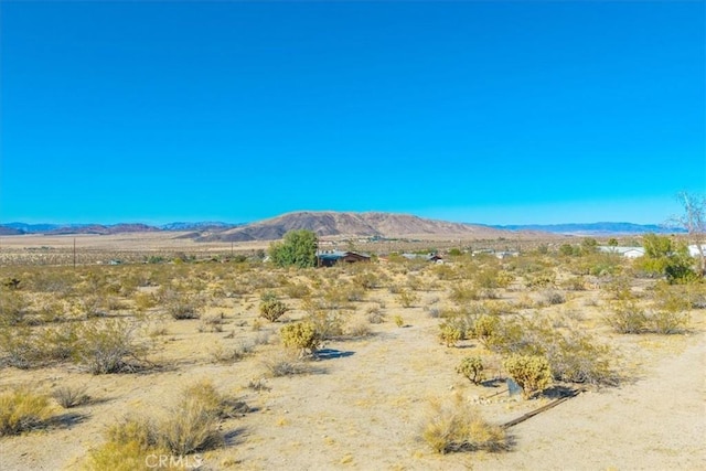 7037 Calapooya Way, Joshua Tree, CA 92252 - view of mountain background featuring a desert landscape and rural landscape
