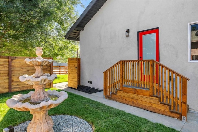 3017 Date St, Riverside, CA 92507 - property entrance featuring stucco siding