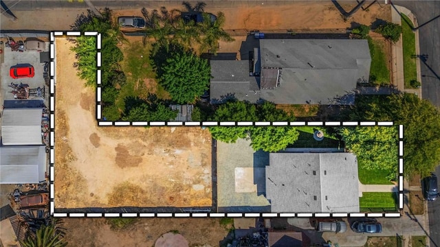 3017 Date St, Riverside, CA 92507 - aerial view of property's location featuring property boundaries highlighted