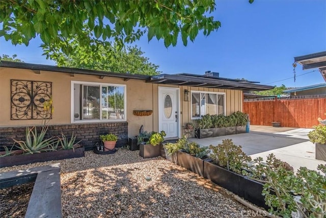 38868 Yucca Tree St, Palmdale, CA 93551 - ranch-style house featuring a patio
