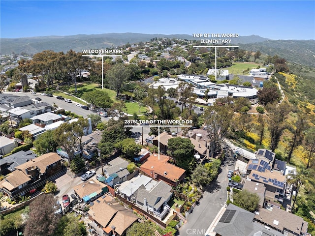 28751 Top Of The World Dr, Laguna Beach, CA 92651 - view of property location featuring a mountainous background and nearby suburban area