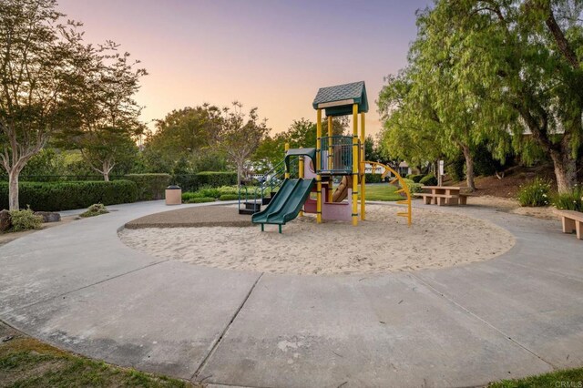 3362 Edgeview, San Marcos, CA 92078 - view of playground at dusk