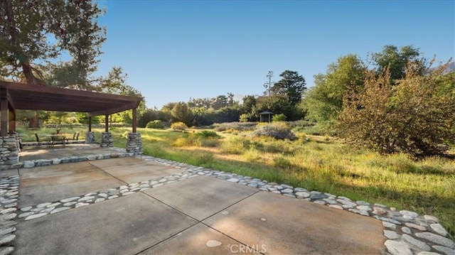 2304 Rosedale Curv, Upland, CA 91784 - view of patio / terrace featuring a pergola