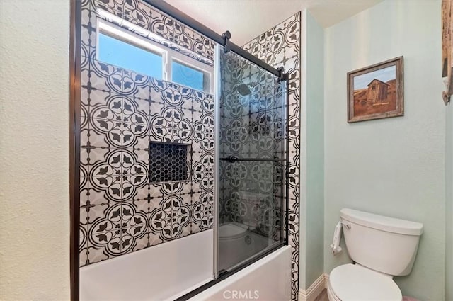 3079 Mojave Ct, Highland, CA 92346 - full bathroom featuring enclosed tub / shower combo and toilet