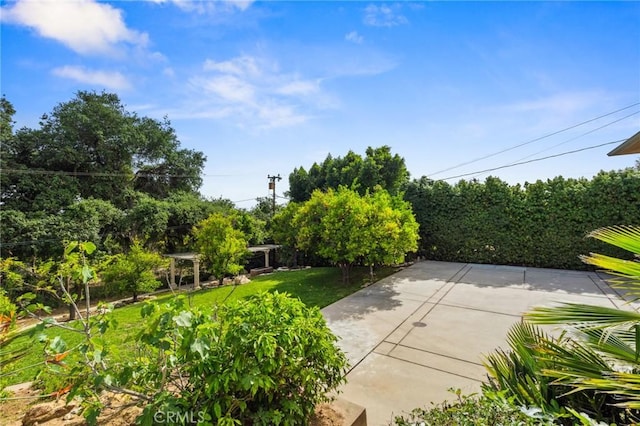 3336 Villa Mesa Rd, Pasadena, CA 91107 - view of yard with a patio area