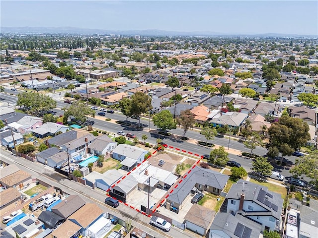 15439 Studebaker Rd, Norwalk, CA 90650 - aerial view of residential area with property boundaries highlighted