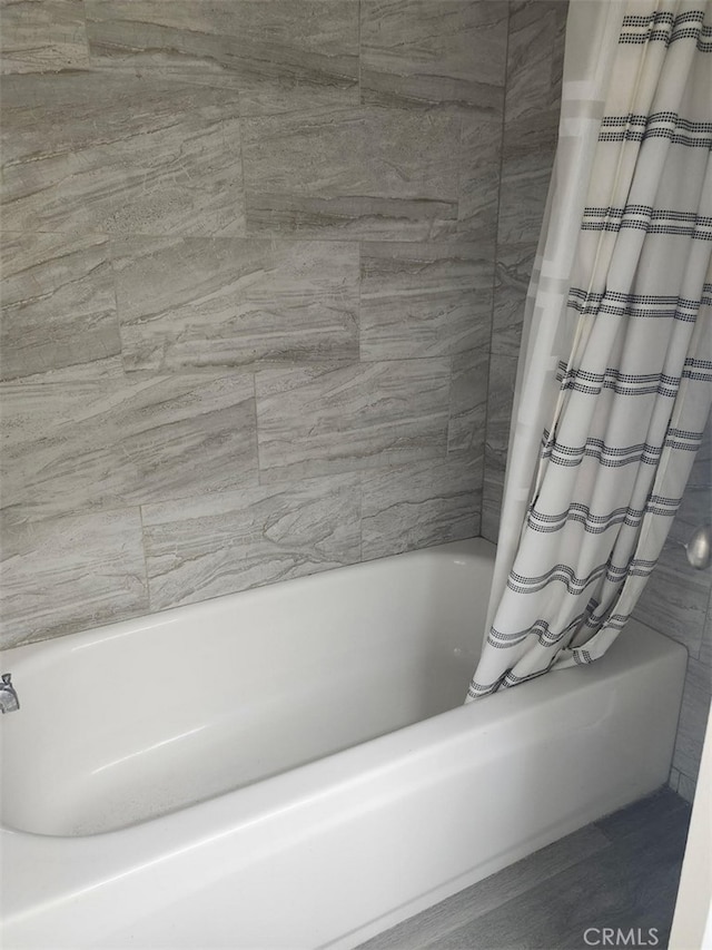 2220 E Chapman Ave Unit 51, Fullerton, CA 92831 - bathroom with shower / bath combination with curtain