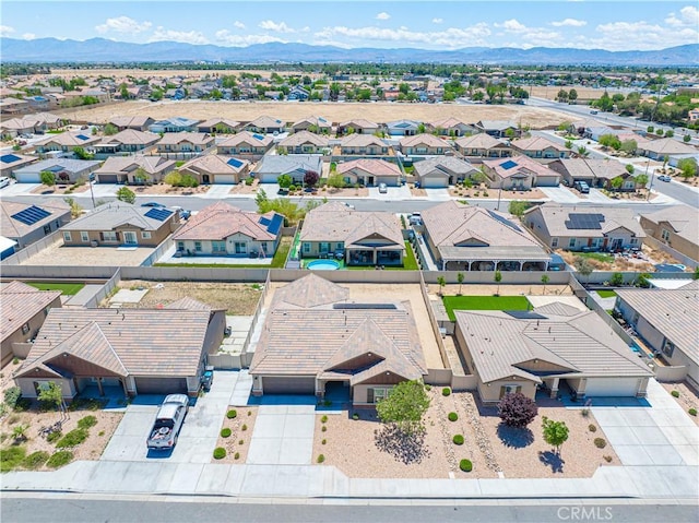2044 E Lingard St, Lancaster, CA 93535 - aerial view of residential area with a mountain backdrop