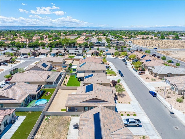 2044 E Lingard St, Lancaster, CA 93535 - aerial view of residential area featuring a mountain backdrop