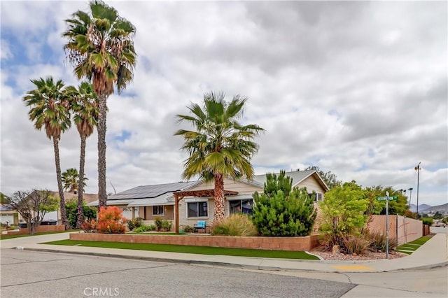 27930 Lexington Ct, Menifee, CA 92586 - view of front of house featuring solar panels