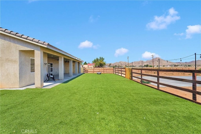 21192 Zuni Rd, Apple Valley, CA 92307 - view of yard with a patio area