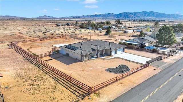 21192 Zuni Rd, Apple Valley, CA 92307 - view of rural area featuring a desert landscape and a mountainous background