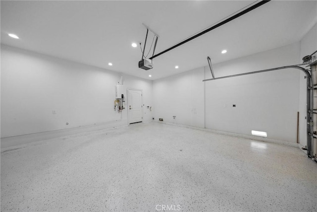 80 Seton Rd, Irvine, CA 92612 - garage with a garage door opener and recessed lighting