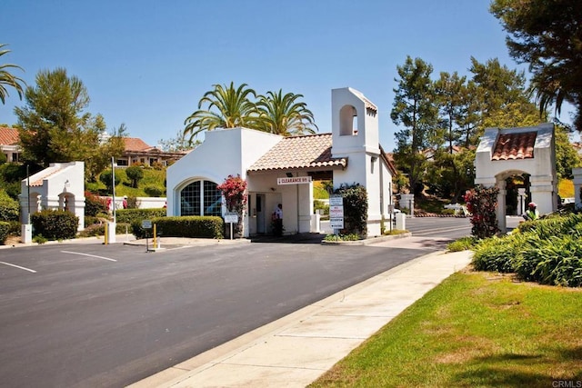 4547 Cordoba Way, Oceanside, CA 92056 - view of asphalt road with curbs and sidewalks
