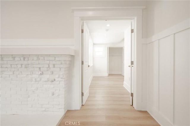 247 S Benton Way, Los Angeles, CA 90057 - corridor featuring light wood-type flooring