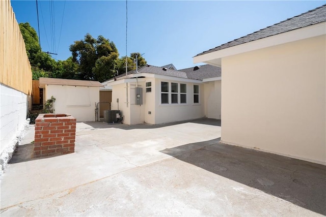 247 S Benton Way, Los Angeles, CA 90057 - view of patio / terrace with central air condition unit