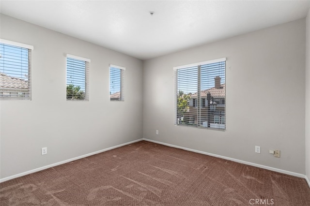 170 Valley View Ter, Mission Viejo, CA 92692 - empty room featuring carpet flooring, baseboards, and fire sprinkler in ceiling