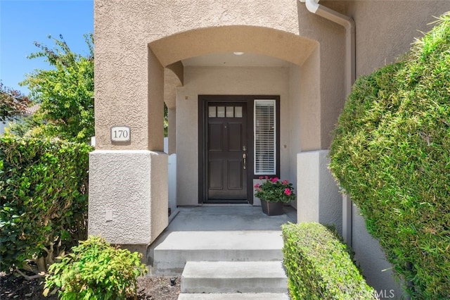 170 Valley View Ter, Mission Viejo, CA 92692 - property entrance featuring stucco siding