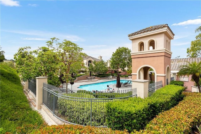 123 Costa Brava, Laguna Niguel, CA 92677 - view of swimming pool featuring a patio