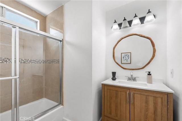 1905 Boca Ave, Los Angeles, CA 90032 - bathroom with combined bath / shower with glass door and vanity