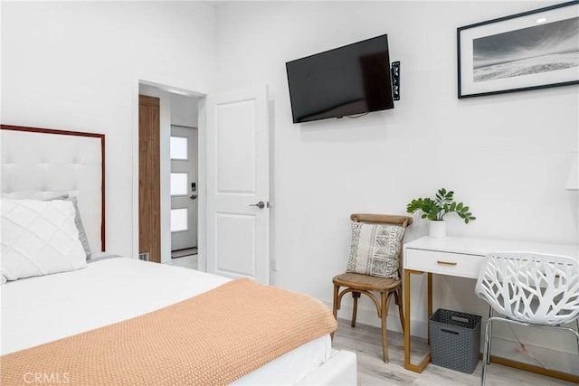 14027 Wyandotte St, Van Nuys, CA 91405 - bedroom featuring wood finished floors