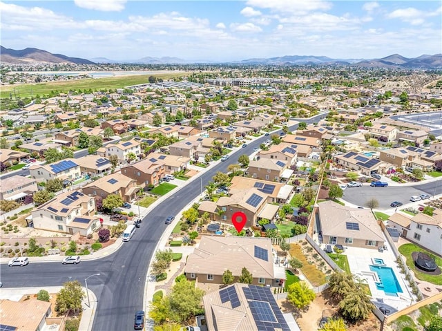 25303 Water Wheel Ct, Menifee, CA 92584 - aerial perspective of suburban area featuring mountains