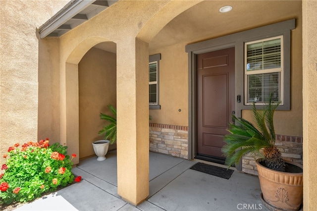 3170 E Painted Crescent St, Ontario, CA 91762 - entrance to property with stone siding and stucco siding