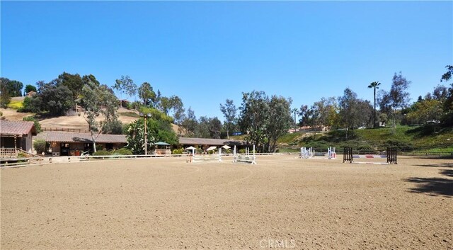 26021 Flintlock Ln, Laguna Hills, CA 92653 - view of home's community featuring an outdoor riding arena