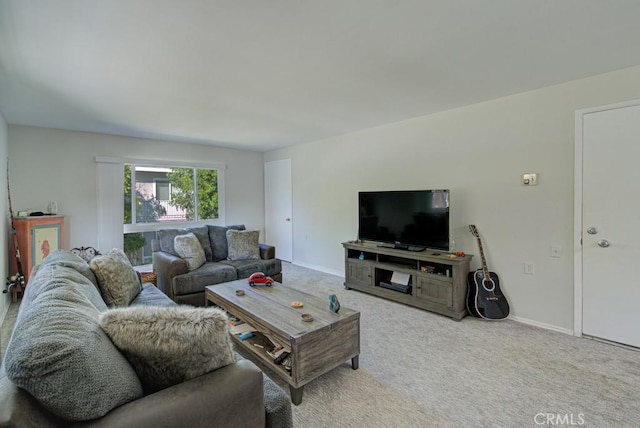 378 Avenida Castilla Unit O, Laguna Woods, CA 92637 - living area with carpet and baseboards