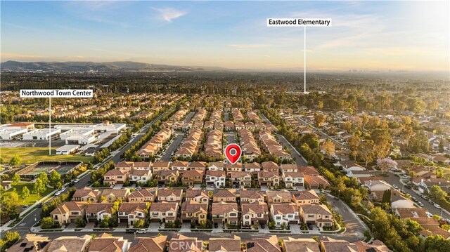 112 Turning Post, Irvine, CA 92620 - aerial view of property's location featuring nearby suburban area